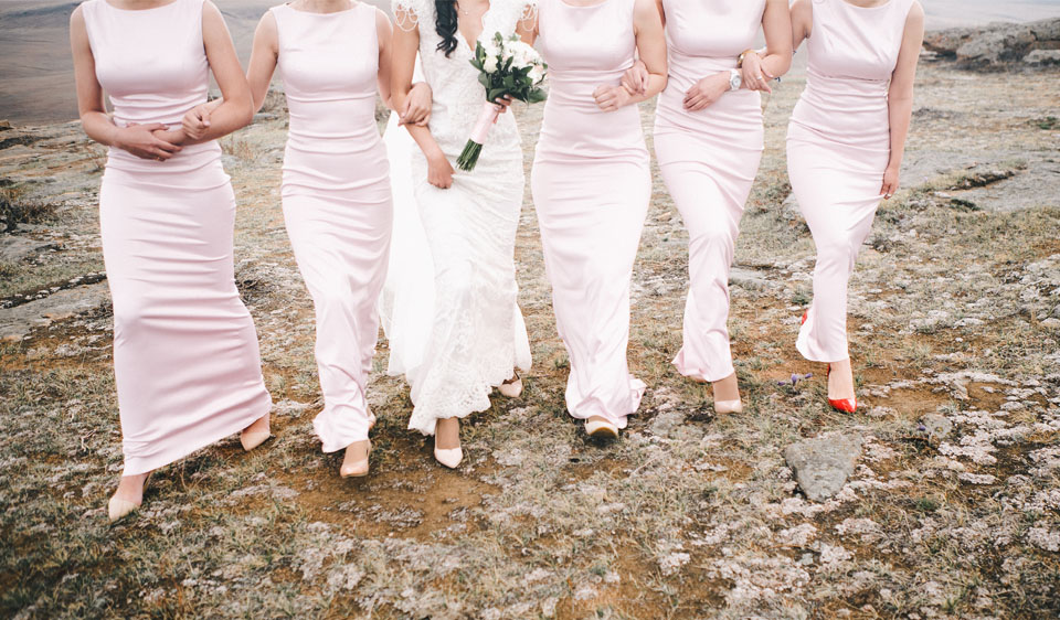 The excitement of Steve & Bianca’s wedding attended by loved ones